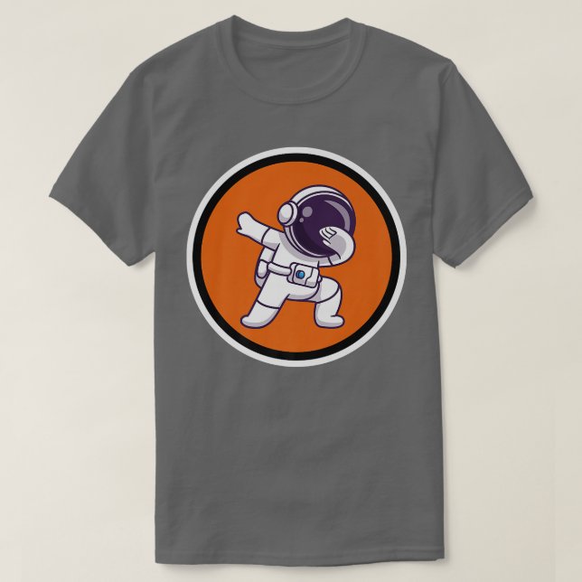 Astronauta de Dabbing - Camiseta Premium (Diseño del anverso)