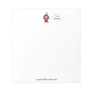 Astronauta de Fred Pinsocket - "amo libreta de los