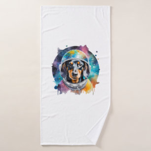Astronauta de la Galaxia del Arcoiris Dachshund