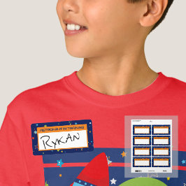 Astronauta en formación Pegatinas de etiquetas de