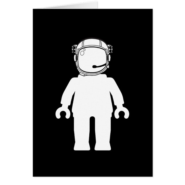 Astronauta Minifig del estilo de Banksy (Frente)