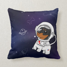 Astronauta mínimo del Pin en Cojín decorativo del