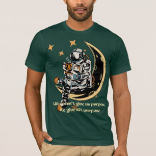 Astronauta Moon Dreams - Camiseta de exploración e
