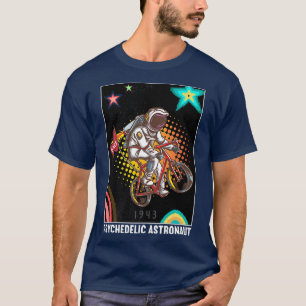 Astronauta psicodélica camiseta premium