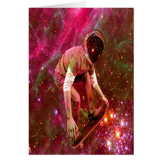 Astronauta Skateboard (Frente)