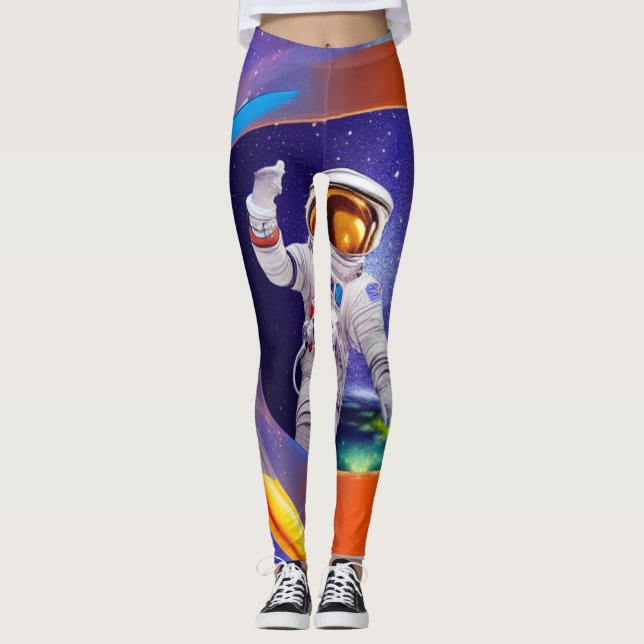 Astronauta Vibes Leggings (Anverso)
