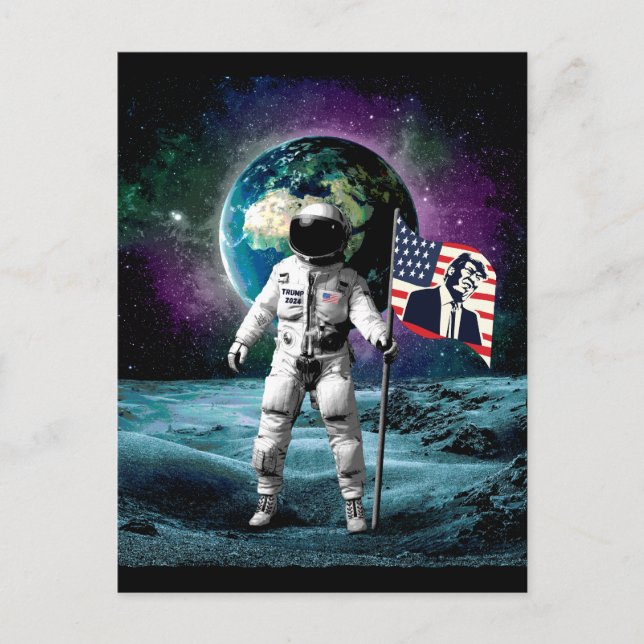 Astronautas por la invitación de Trump 2024 (Anverso)