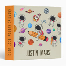Astronautas y Planetas Personalizados Regreso a la