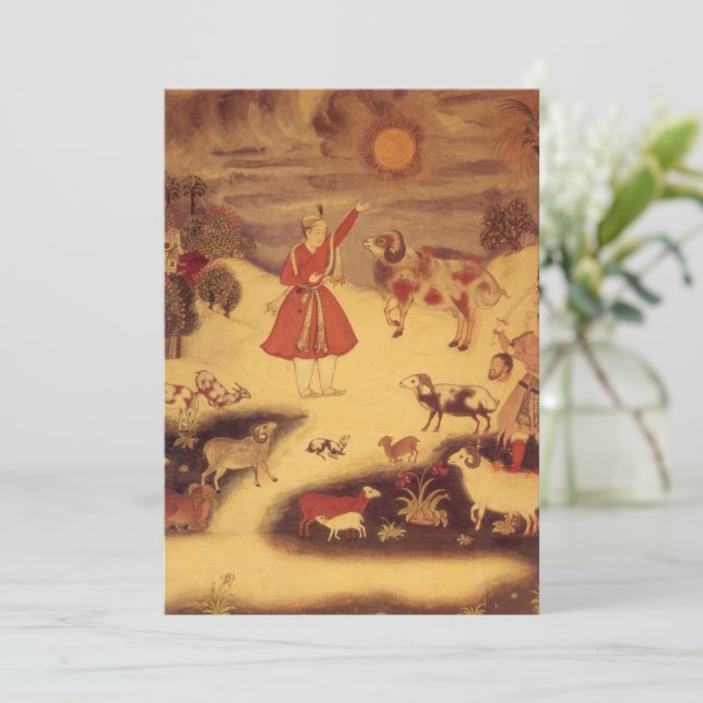 Astronomía de época, arte celeste asiático antiguo (Anverso de pie)