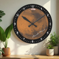 Astronomía y reloj de Marte Planeta, Hubble / Espa
