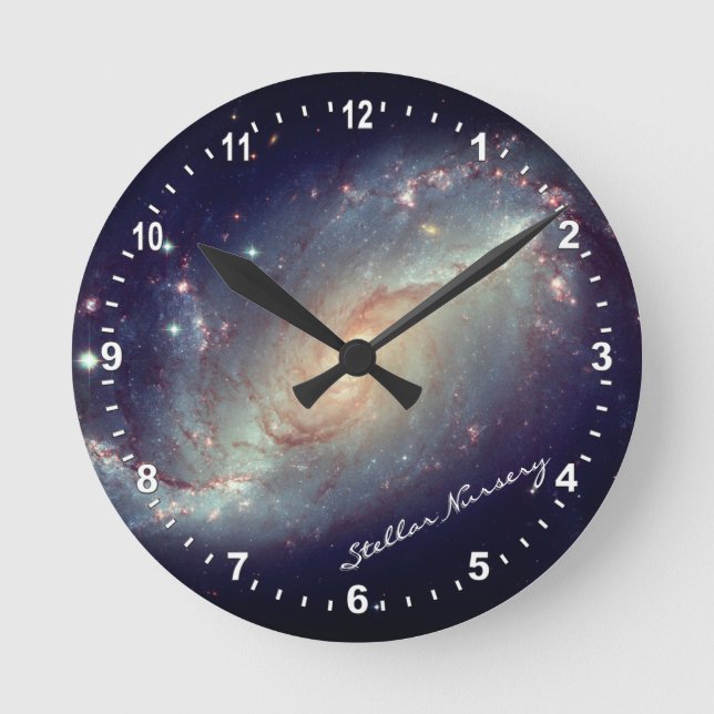 Astronomía y reloj estelar de guardería, hubble /  (Anverso)