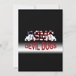 Astucia del USMC - Perros del diablo - Tarjeta de 