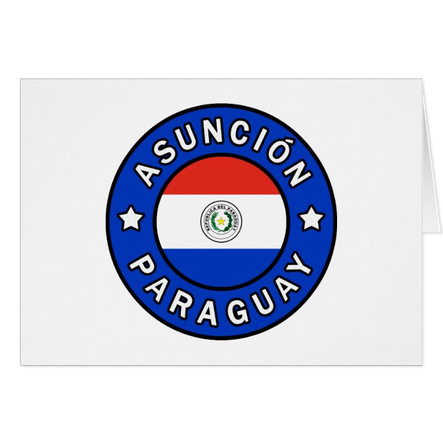 Asunción Paraguay (Anverso (Horizontal))