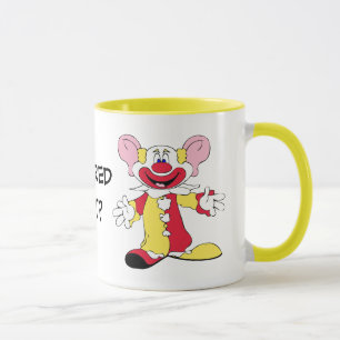 ¿ASUSTADO AÚN? Payaso de Orejas Grandes Taza de Ce