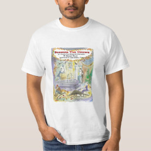 Asustar la camiseta de la cubierta de los cuervos