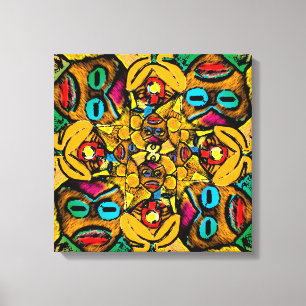 Atabeira III - Impresión de lienzo envuelto