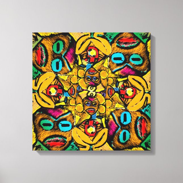 Atabeira III - Impresión de lienzo envuelto (Anverso)