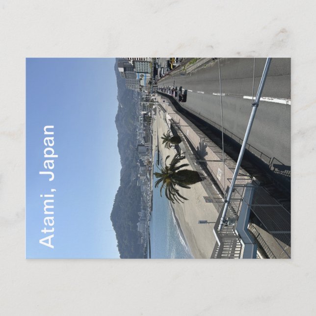 Atami, postal de Japón (Anverso)
