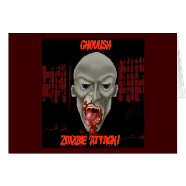 Ataque a Ghoulish Zombie (Anverso (Horizontal))