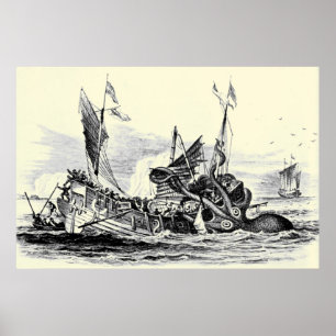 ¡Ataque de Kraken! Impresión