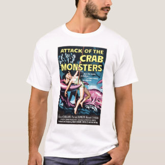 Ataque de la camiseta de los monstruos del