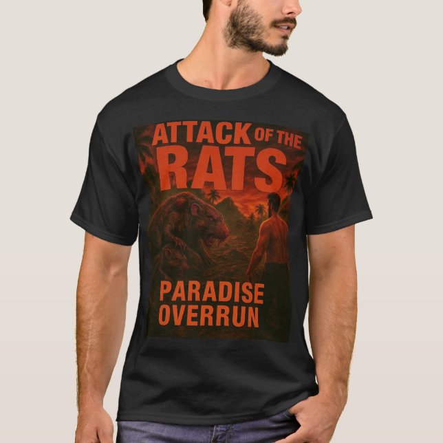 Ataque de la camiseta de Rats (Anverso)