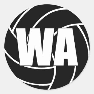 Ataque de Netball, WA, Pegatinas de Netball Team