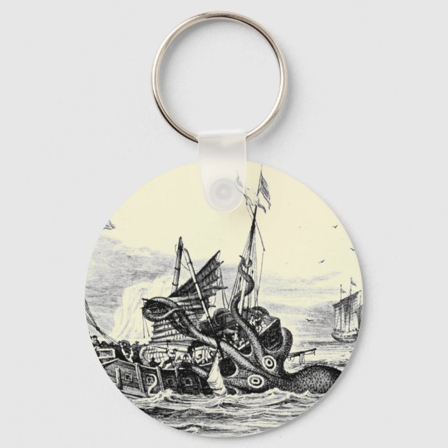 ¡Ataque Kraken! Llavero (Anverso)