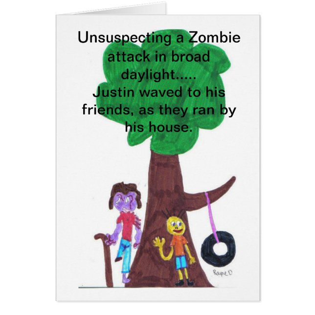 Ataques del zombi de la luz del día (Frente)