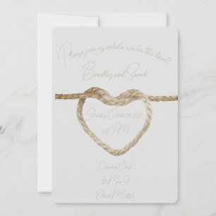 Atar el Nudo - Invitación de Boda