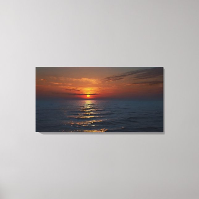 Atardecer al arte marítimo (Anverso)