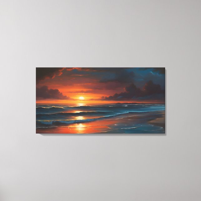 Atardecer al arte marítimo (Anverso)