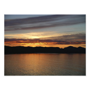 Atardecer de Alaska II Hermosa Fotografía de Alask