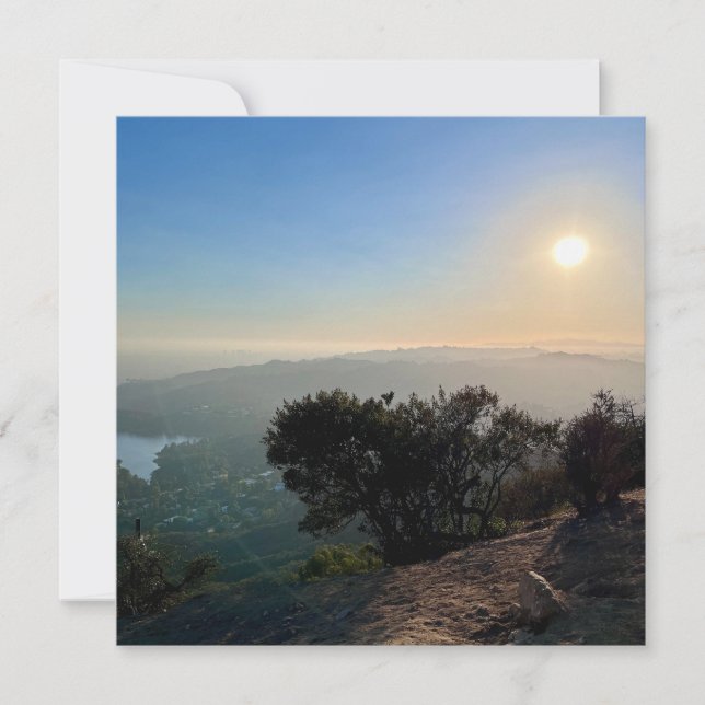 Atardecer de California (Anverso)