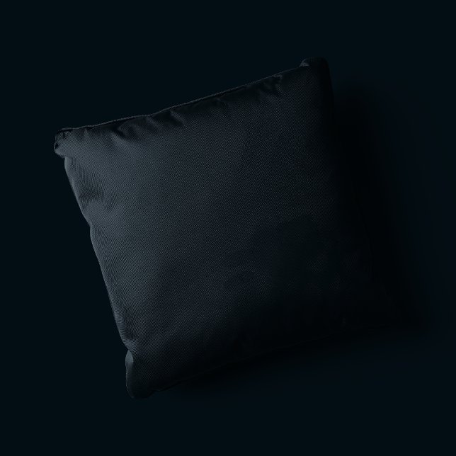 Atardecer de invierno - Hielo negro - Cojín decora (Winter Sunset - Black Ice - Throw Pillow)