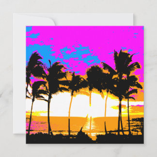 Atardecer de palmeras antiguas de Corey Tiger 80