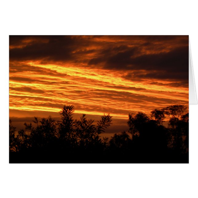 Atardecer de verano en Canberra (Anverso (Horizontal))