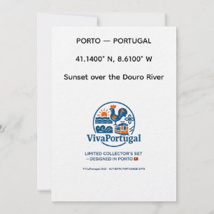 Atardecer del Duero Portugal Invitación de viaje A