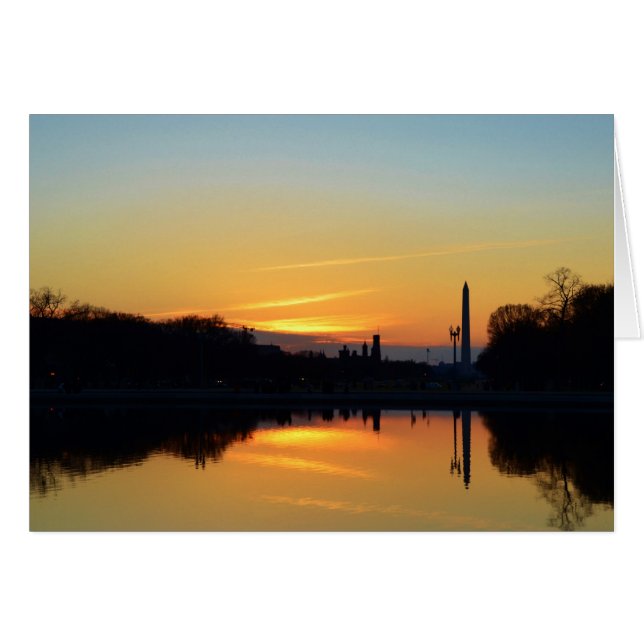 Atardecer desde Capitol Hill. (Anverso (Horizontal))