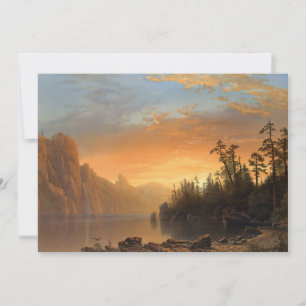 Atardecer en California   Albert Bierstadt