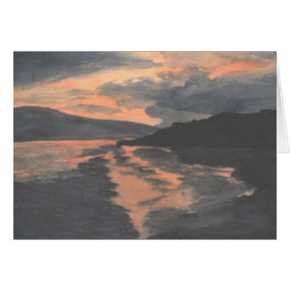 Atardecer en el agua