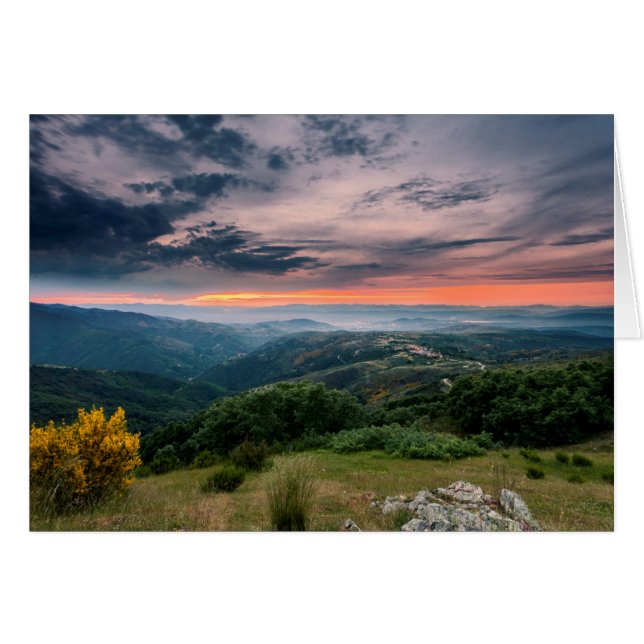 Atardecer En El Bierzo (Anverso (Horizontal))
