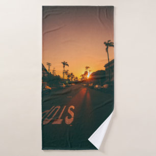 Atardecer en el horizonte
