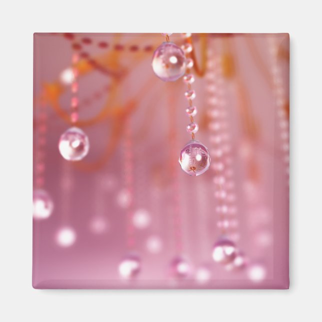 Atardecer en el imán de cristal (Frente)