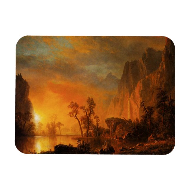 Atardecer en el imán de las Rockies (Horizontal)