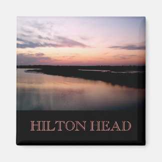 Atardecer en el imán del Creek Broad