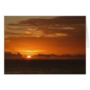 Atardecer en el mar I Escape tropical colorido