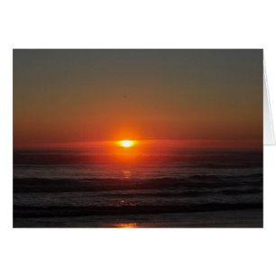 Atardecer en el Océano Pacífico