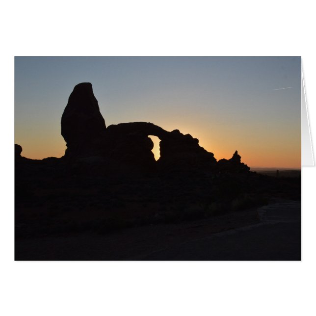 Atardecer en el Parque Nacional de Arches (Anverso (Horizontal))
