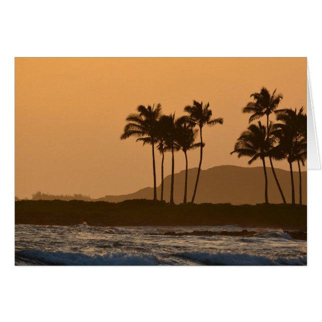 Atardecer en Kauai (Anverso (Horizontal))